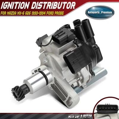 Distribuidor de encendido con tapa y rotor para Ford Probe 1993 Mazda 626 MX-6 L4 2,0 L Foto 1 de 4