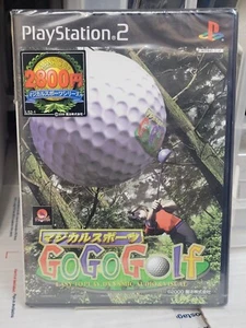 Magical Sports GoGoGolf (2000) New Factory Sealed Japan Playstation 2 Import - Picture 1 of 3