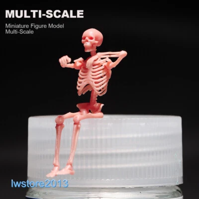 Driving Skull Man Scene Props Miniatures Figures Model For Cars Vehicles Toys - Image 1 of 4