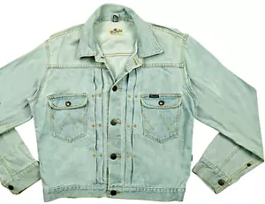 HOT VTG 50's REPRO Men's WRANGLER 11MJ SANFORIZE 12 Dots JACKET Jeans M (*Fit S) - Picture 1 of 17
