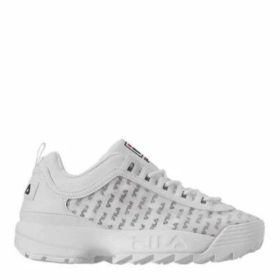 [5FM00698-125] Womens Fila Disruptor II Clear Logos - Image 1 of 4