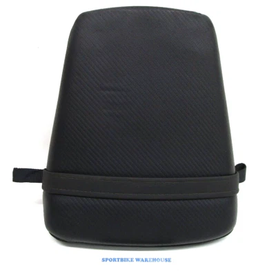 Yamaha YZF R6 1998-2002 2001 2000 1999 98 asiento trasero pasajero negro fabricante de equipos originales Foto 1 de 4