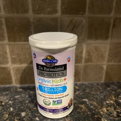 Garden of Life Dr. Probióticos formulados orgánicos niños cereza baya caducidad 12/2025 Foto 1 de 2