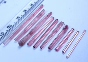21 Cts Beautiful Red Color Tourmaline Rough Grade Good Quality Lot from Afghan - Picture 1 of 7