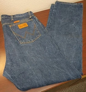 Wrangler FR 13MWZ ARC Rating Men's Size 38X34  Blue Denim Excellent Condition  - Picture 1 of 13