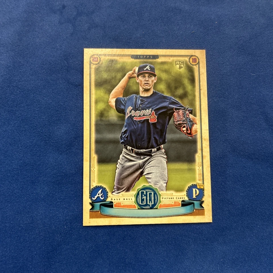 2019 Topps Gypsy Queen Kyle Wright Atlanta Braves RC (#202) No Name Or - Image 1 of 4