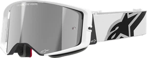ALPINESTARS GOGGLES Supertech Goggle - Corp - White - Silver Mirror Lens - Bild 1 von 4