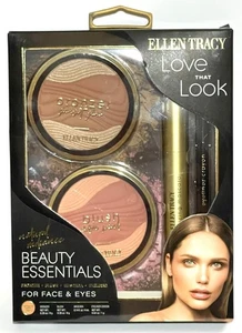 Ellen Tracy Natural Radiance Beauty Essentials Bronzer - Blush - Mascara - Eyeli - Foto 1 di 3