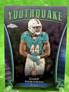 Chop Robinson RC - Youthquake - 2024 Topps Chrome #Y-14 Miami Dolphins - Picture 1 of 11
