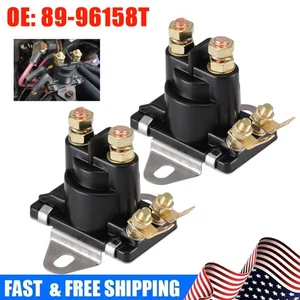 2PCS 12V Starter/Power Tilt Trim Relay Solenoid For Mercury MerCruiser 89-96158T - Bild 1 von 12