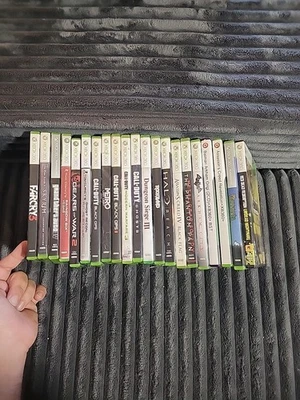 Xbox 360 Game Lot Of 21 Video Game Bundle Halo, COD, GTA, Farcry, Red Dead Redem - Image 1 of 4