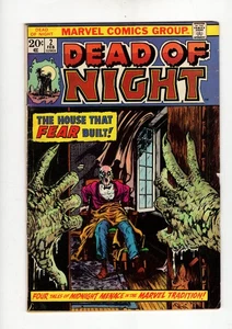 Dead of Night #2 (Marvel Comics February 1974) Comic Book Very Good - Picture 1 of 2