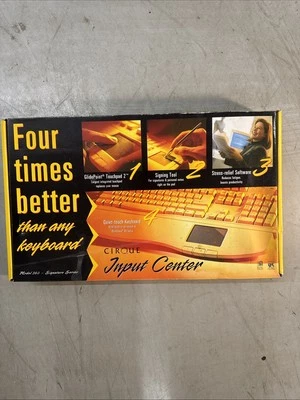 Cirque CIC360 Glidepoint Keyboard Input Center / English Vintage Sealed NIB - Image 1 of 2
