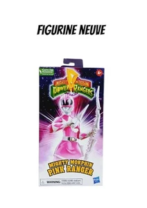 Figurine Power Rangers Pink Ranger Mighty Morphin 30th anniversary VHS box - Imagen 1 de 6