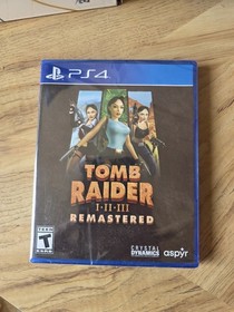 Tomb Raider I-III Remastered - PlayStation 4. PS4. Brand New/Sealed