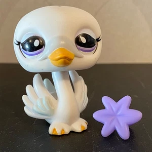 Authentischer Littlest Pet Shop #1391 weißer Schwan - Bild 1 von 12