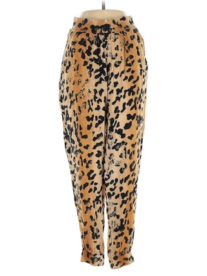 T Party Women Gold Casual Pants S - Image 1 of 2