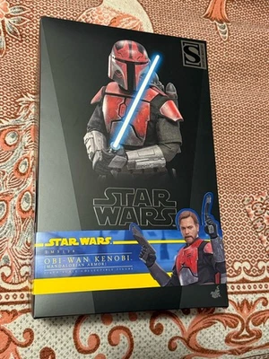 Hot Toys TMS126 Obi-Wan Kenobi Armadura Mandaloriana Star Wars 1/6 Sideshow ¡Excelente NUEVO EN CAJA! Foto 1 de 4