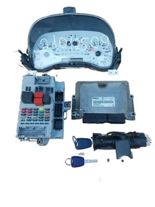Engine control unit set Fiat Doblo diesel 02810344 73501235 - Picture 1 of 3