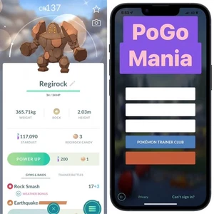 Shiny Regirock✨mini PTC 20k✨Erdbeben✨Legacy Moveset✨ - Bild 1 von 1