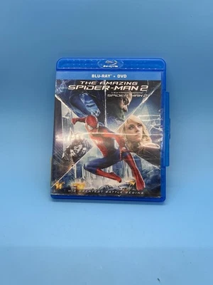 The Amazing Spider-Man 2 Blu-Ray DVD Combo Superhero Movie Marvel Action Film - Image 1 of 3