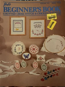 Beginner’s Book- Counted Cross Stitch & Chicken Scratch Vol 701, Series 700B - Picture 1 of 6