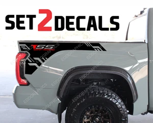 TSS*OFF ROAD* Tundra Sticker FOR * 2022 to 2025 *BED SIDE STRIPES DECAL SET - Picture 1 of 3