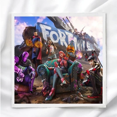 Panel de tela para videojuego Fortnite para acolchado artesanía costura FNFP74961 Foto 1 de 2