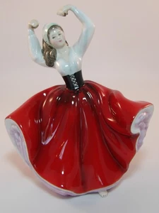 Royal Doulton 8 1/4" Lady Flamenco Figurine 2388 Karen c1990 Excellent - Picture 1 of 7