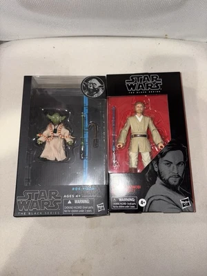 Экшн-фигурка Hasbro Star Wars the Black Series Obi-Wan Kenobi и Yoda - Изображение 1 из 4