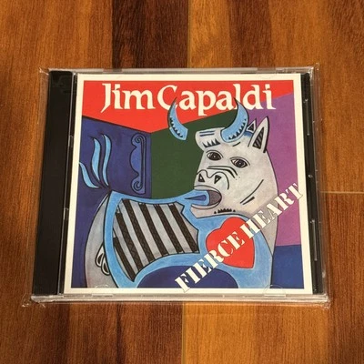 JIM CAPALDI Fierce Heart CD TRAFFIC Steve Winwood SUPER RARE & HARD TO FIND!! - Изображение 1 из 4