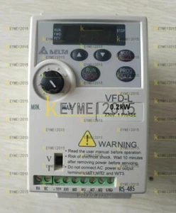 Un Inverter Delta VFD002L21A 220V-0.2KW USATO - Foto 1 di 1
