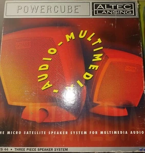 Altec Lansing ACS44 2.1 Channel Computer Speakers With Subwoofer 3 Piece Set - Picture 1 of 4