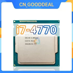Intel Core i7-4770 SR149 3.4GHz 4C / 8T 8MB 84W LGA1150 CPU Processor - Picture 1 of 1