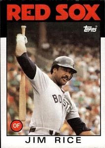 1986 Topps #320 Jim Rice - Picture 1 of 2