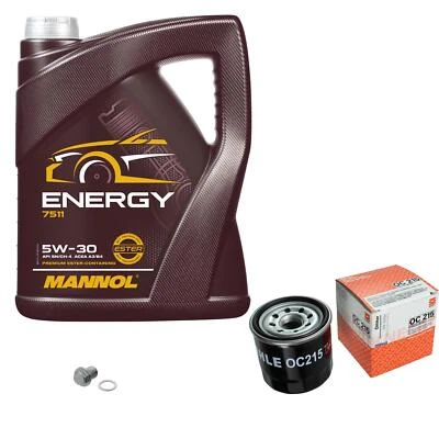 MANNOL, MAHLE MAHLE Ölfilter 5 L MANNOL Energy 5W-30 für Suzuki Swift IV 1.2 4x4 Alto