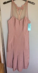 Kleid von Karen Millen rosa Größe 8 neu mit Etikett - Bild 1 von 7