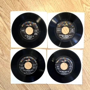 Ray Charles 45s- Lot Of 4- Without A Song, Cheating Heart, Sunshine, More - Picture 1 of 2