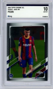 TOPPS CHROME UCL PEDRI RC BASE BRG 10 FR1 2020 - Foto 1 di 2