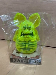 Secret Base RAT FINK X-RAY neon yellow Vinyl Figure JP - Picture 1 of 6