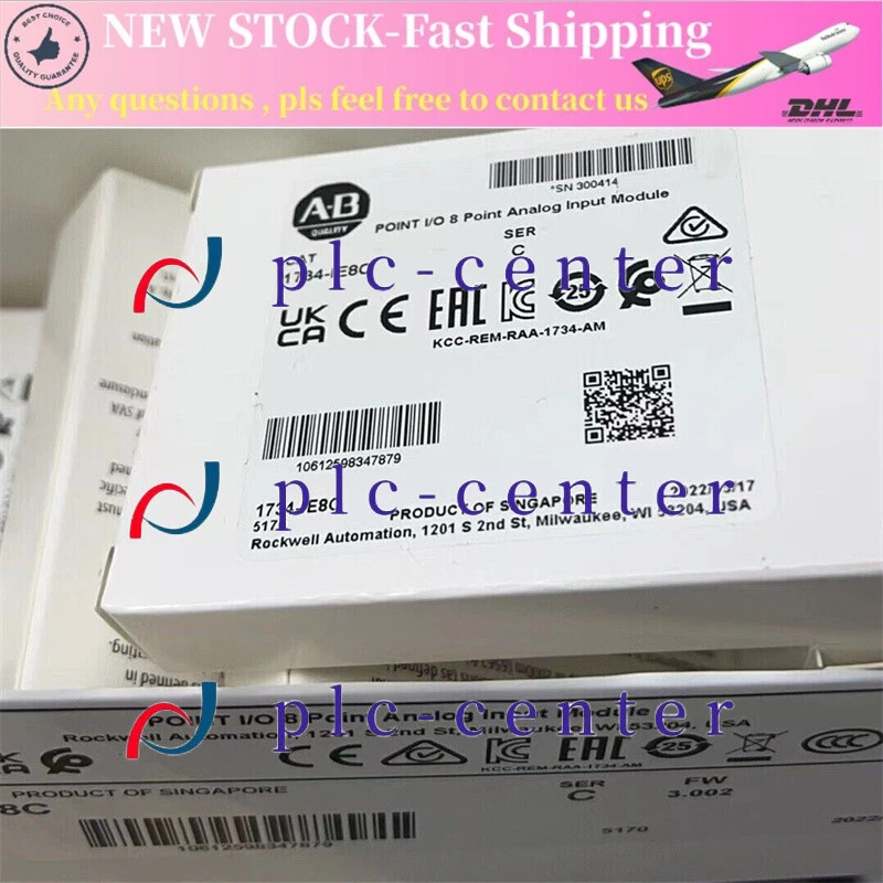 NEW 1734-IE8C Allen Bradley Point I/o 8 Point Analog Input Module. - Image 1 of 1