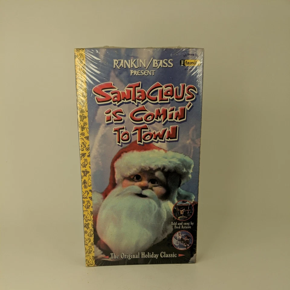 Santa Claus Is Comin' to Town Television Classic VHS 2002 Bb2