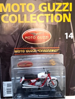 HACHETTE STARLINE 1:24 MOTO GUZZI  FALCONE    CON FASCICOLO 14 - Immagine 1 di 2