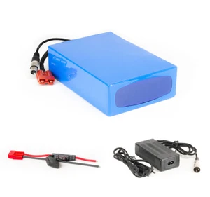 Lithium-Ionen Akku 12V 80Ah 960Wh Akkupack Scooter Camping Golf Battery 50A BMS - Picture 1 of 7
