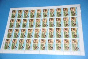 ✔ Nicaragua Men Horses Julio Verne, Sc #1085 MNH Complete Sheet of 40 - Picture 1 of 2