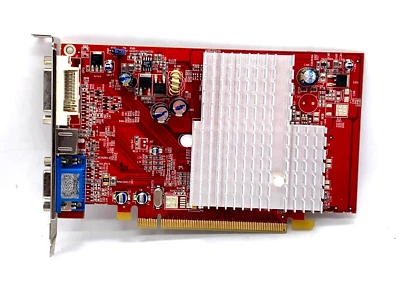 Sapphire ATI Radeon X1050 256MB DDR Video Card PCI-E VGA/TVO/DVI-I 11102-08 - Image 1 of 4
