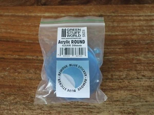 ACRYLIC ROUND  CLEAR 50 MM  / SOCLES  --  REF : 9295   - GREEN STUFF WORLD  - Picture 1 of 2