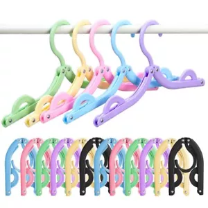 12pcs Travel Folding Hanger Household Multifunctional Portable Hanger - Picture 1 of 7