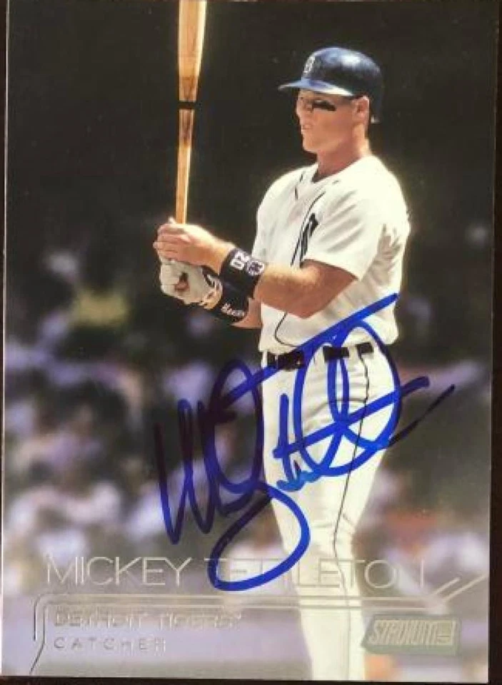 Mickey Tettleton Autografiado 2015 Stadium Club #143 Foto 1 de 1