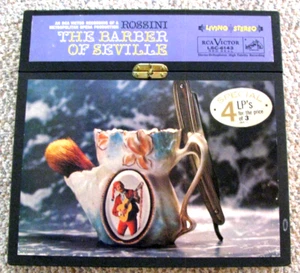 ROSSINI: THE BARBER OF SEVILLE 4-LP Box Set Red Seal RCA METROPOLITAN OPERA - Picture 1 of 3